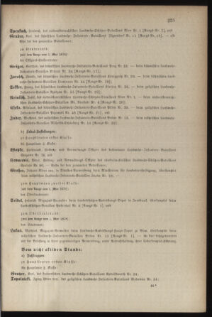 Kaiserlich-königliches Armee-Verordnungsblatt: Personal-Angelegenheiten 18780507 Seite: 3