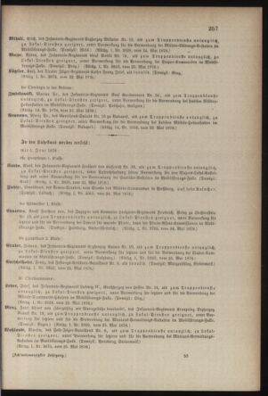 Kaiserlich-königliches Armee-Verordnungsblatt: Personal-Angelegenheiten 18780528 Seite: 5