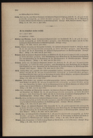 Kaiserlich-königliches Armee-Verordnungsblatt: Personal-Angelegenheiten 18780627 Seite: 10