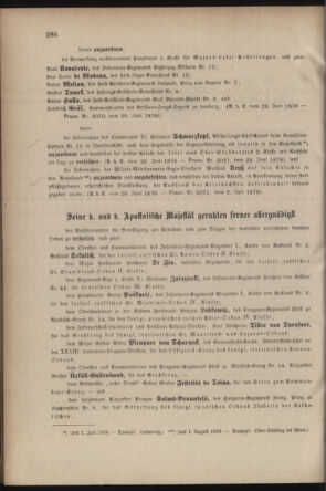 Kaiserlich-königliches Armee-Verordnungsblatt: Personal-Angelegenheiten 18780704 Seite: 2