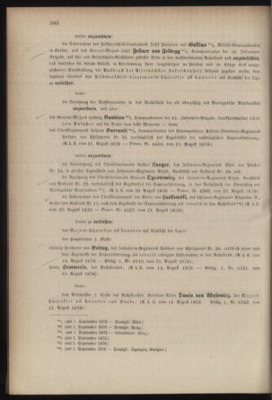 Kaiserlich-königliches Armee-Verordnungsblatt: Personal-Angelegenheiten 18780822 Seite: 6