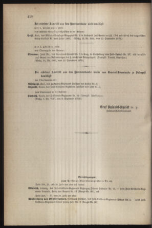 Kaiserlich-königliches Armee-Verordnungsblatt: Personal-Angelegenheiten 18780913 Seite: 10