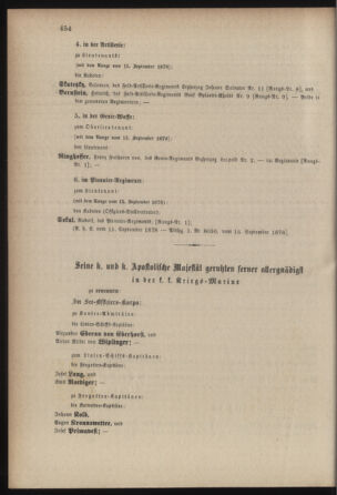 Kaiserlich-königliches Armee-Verordnungsblatt: Personal-Angelegenheiten 18780917 Seite: 36