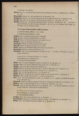 Kaiserlich-königliches Armee-Verordnungsblatt: Personal-Angelegenheiten 18780917 Seite: 40