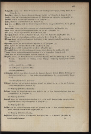 Kaiserlich-königliches Armee-Verordnungsblatt: Personal-Angelegenheiten 18780917 Seite: 41