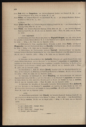 Kaiserlich-königliches Armee-Verordnungsblatt: Personal-Angelegenheiten 18780917 Seite: 50