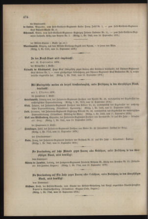 Kaiserlich-königliches Armee-Verordnungsblatt: Personal-Angelegenheiten 18780917 Seite: 56