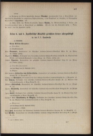 Kaiserlich-königliches Armee-Verordnungsblatt: Personal-Angelegenheiten 18780928 Seite: 3