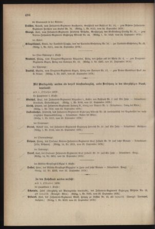 Kaiserlich-königliches Armee-Verordnungsblatt: Personal-Angelegenheiten 18780928 Seite: 8