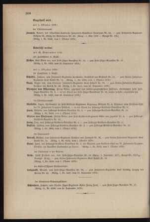 Kaiserlich-königliches Armee-Verordnungsblatt: Personal-Angelegenheiten 18781003 Seite: 6