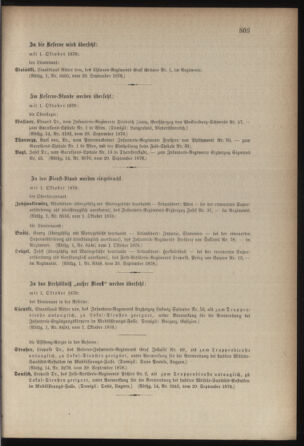 Kaiserlich-königliches Armee-Verordnungsblatt: Personal-Angelegenheiten 18781003 Seite: 7