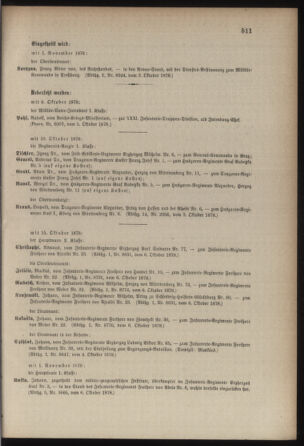 Kaiserlich-königliches Armee-Verordnungsblatt: Personal-Angelegenheiten 18781009 Seite: 5