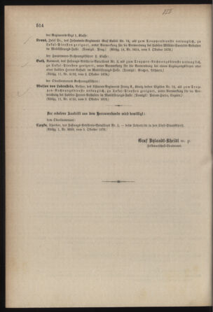 Kaiserlich-königliches Armee-Verordnungsblatt: Personal-Angelegenheiten 18781009 Seite: 8