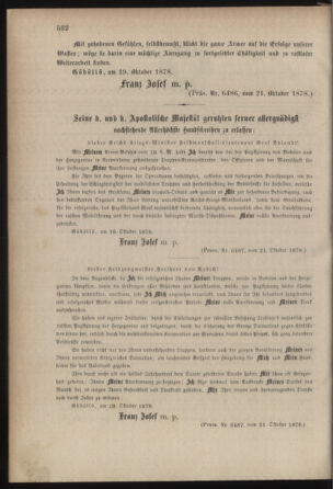 Kaiserlich-königliches Armee-Verordnungsblatt: Personal-Angelegenheiten 18781022 Seite: 2