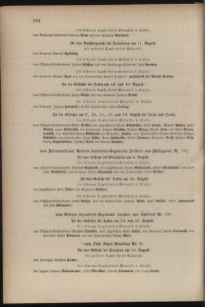 Kaiserlich-königliches Armee-Verordnungsblatt: Personal-Angelegenheiten 18781106 Seite: 10