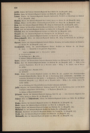 Kaiserlich-königliches Armee-Verordnungsblatt: Personal-Angelegenheiten 18781107 Seite: 16