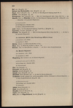 Kaiserlich-königliches Armee-Verordnungsblatt: Personal-Angelegenheiten 18781107 Seite: 30