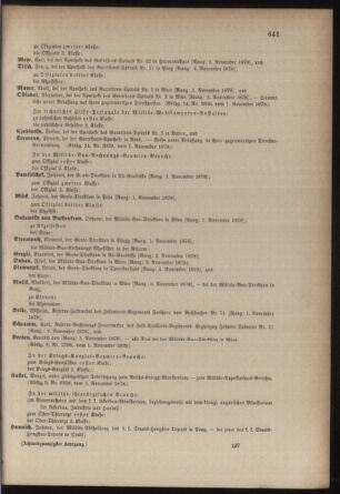 Kaiserlich-königliches Armee-Verordnungsblatt: Personal-Angelegenheiten 18781107 Seite: 49