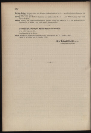 Kaiserlich-königliches Armee-Verordnungsblatt: Personal-Angelegenheiten 18781107 Seite: 64