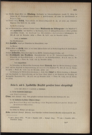 Kaiserlich-königliches Armee-Verordnungsblatt: Personal-Angelegenheiten 18781120 Seite: 3