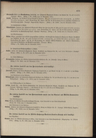 Kaiserlich-königliches Armee-Verordnungsblatt: Personal-Angelegenheiten 18781120 Seite: 7