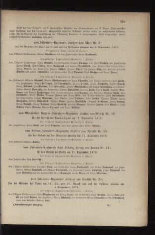 Kaiserlich-königliches Armee-Verordnungsblatt: Personal-Angelegenheiten 18781209 Seite: 25