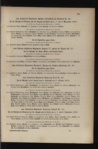 Kaiserlich-königliches Armee-Verordnungsblatt: Personal-Angelegenheiten 18781209 Seite: 33