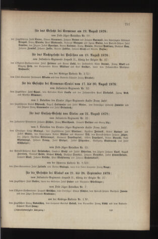 Kaiserlich-königliches Armee-Verordnungsblatt: Personal-Angelegenheiten 18781220 Seite: 17