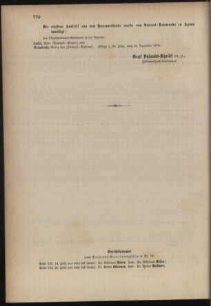 Kaiserlich-königliches Armee-Verordnungsblatt: Personal-Angelegenheiten 18781221 Seite: 16