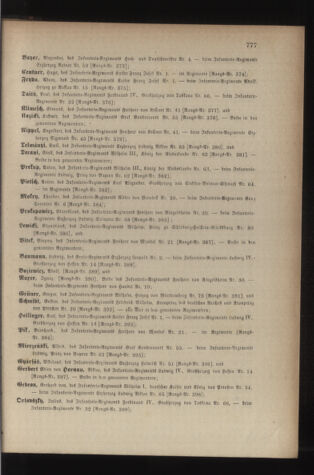 Kaiserlich-königliches Armee-Verordnungsblatt: Personal-Angelegenheiten 18781222 Seite: 7