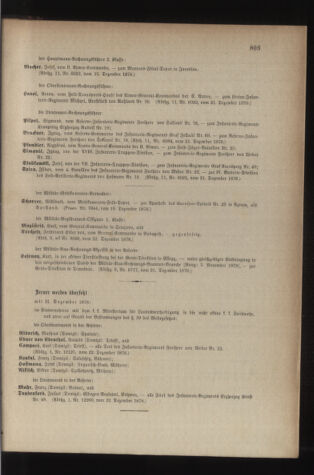 Kaiserlich-königliches Armee-Verordnungsblatt: Personal-Angelegenheiten 18781224 Seite: 5