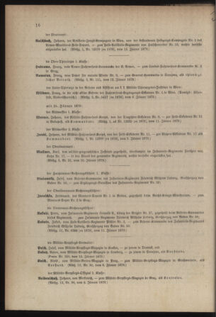 Kaiserlich-königliches Armee-Verordnungsblatt: Personal-Angelegenheiten 18790115 Seite: 8