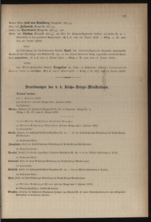 Kaiserlich-königliches Armee-Verordnungsblatt: Personal-Angelegenheiten 18790122 Seite: 3