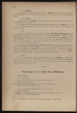 Kaiserlich-königliches Armee-Verordnungsblatt: Personal-Angelegenheiten 18790215 Seite: 2