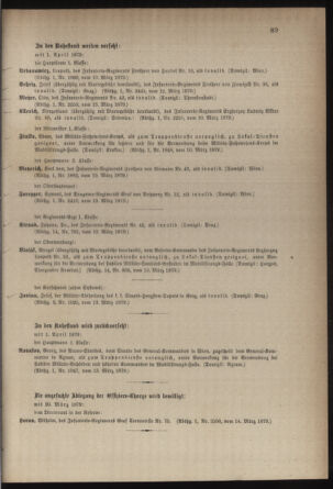 Kaiserlich-königliches Armee-Verordnungsblatt: Personal-Angelegenheiten 18790316 Seite: 7