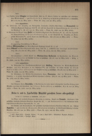 Kaiserlich-königliches Armee-Verordnungsblatt: Personal-Angelegenheiten 18790324 Seite: 3