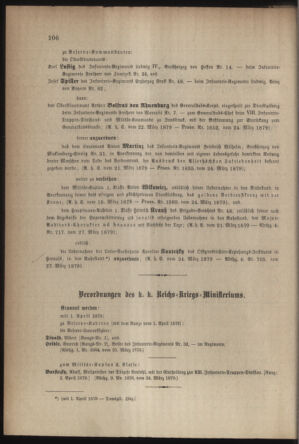 Kaiserlich-königliches Armee-Verordnungsblatt: Personal-Angelegenheiten 18790328 Seite: 2