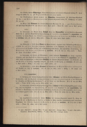 Kaiserlich-königliches Armee-Verordnungsblatt: Personal-Angelegenheiten 18790408 Seite: 2