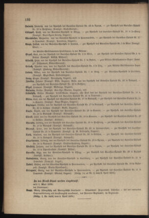 Kaiserlich-königliches Armee-Verordnungsblatt: Personal-Angelegenheiten 18790416 Seite: 10