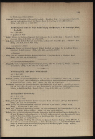 Kaiserlich-königliches Armee-Verordnungsblatt: Personal-Angelegenheiten 18790416 Seite: 11