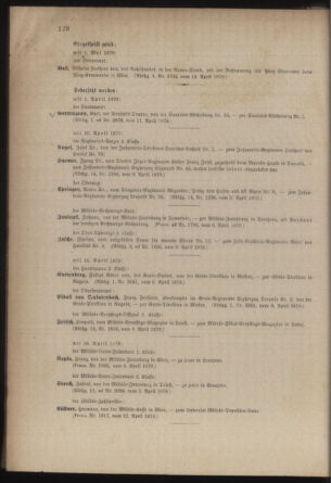 Kaiserlich-königliches Armee-Verordnungsblatt: Personal-Angelegenheiten 18790416 Seite: 6