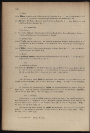 Kaiserlich-königliches Armee-Verordnungsblatt: Personal-Angelegenheiten 18790419 Seite: 2