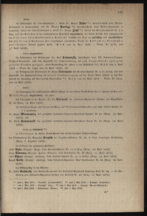 Kaiserlich-königliches Armee-Verordnungsblatt: Personal-Angelegenheiten 18790419 Seite: 3