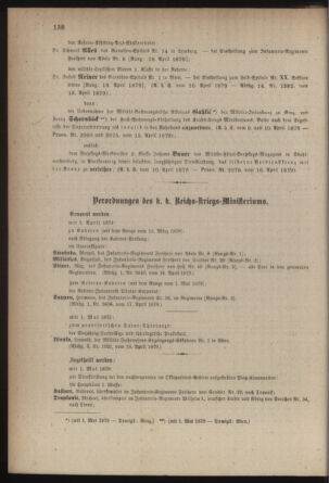 Kaiserlich-königliches Armee-Verordnungsblatt: Personal-Angelegenheiten 18790419 Seite: 4