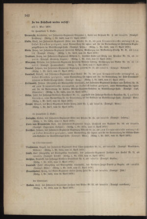 Kaiserlich-königliches Armee-Verordnungsblatt: Personal-Angelegenheiten 18790419 Seite: 8