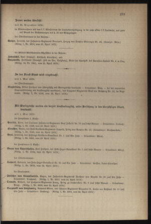 Kaiserlich-königliches Armee-Verordnungsblatt: Personal-Angelegenheiten 18790429 Seite: 5