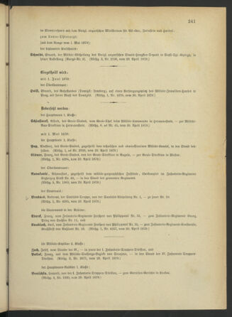 Kaiserlich-königliches Armee-Verordnungsblatt: Personal-Angelegenheiten 18790503 Seite: 5