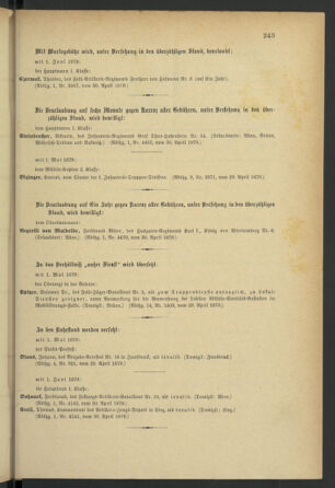 Kaiserlich-königliches Armee-Verordnungsblatt: Personal-Angelegenheiten 18790503 Seite: 7