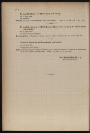 Kaiserlich-königliches Armee-Verordnungsblatt: Personal-Angelegenheiten 18790516 Seite: 8