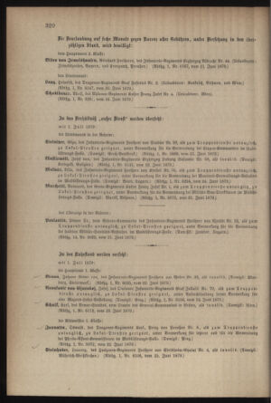 Kaiserlich-königliches Armee-Verordnungsblatt: Personal-Angelegenheiten 18790626 Seite: 6